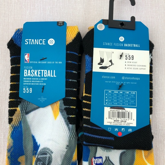 Stance Basketball K Durant Golden State Worriors - Picture 4 of 8